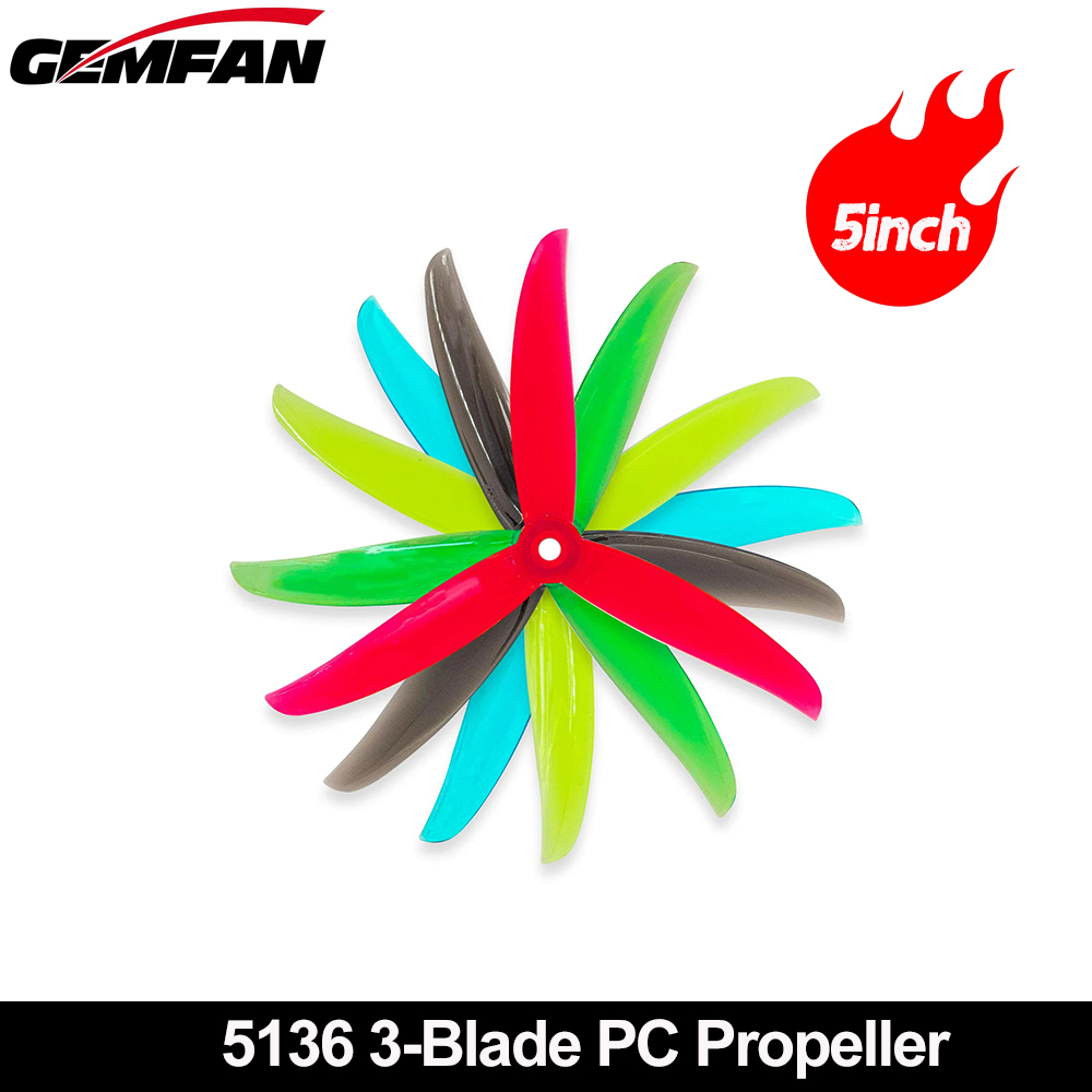 Fpv Drone Propeller - Gemfan VANOVER 5136 hélice de PC