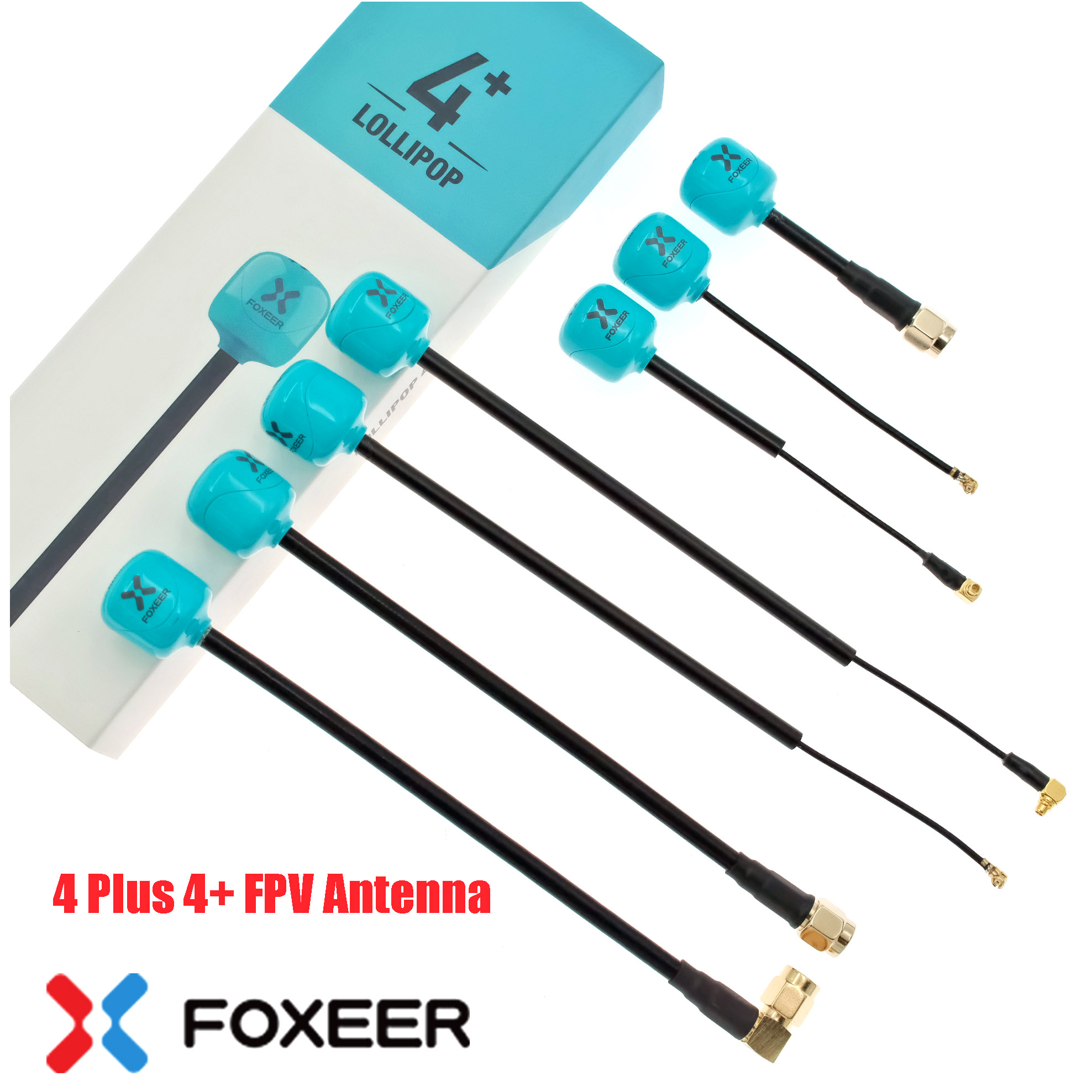 Fpv Drone Goggles - 2 antenas Foxeer Lollipop 4 Plus
