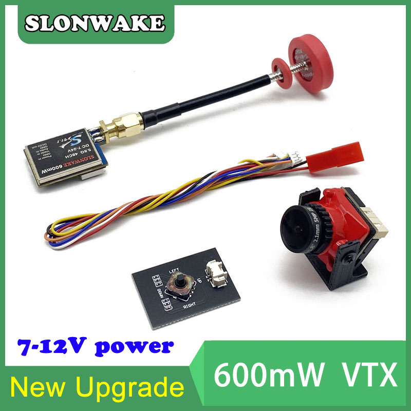 5,8G 48CH 600mW VTX-CAM ajusta - Fpv Drone Frame reseña y precio