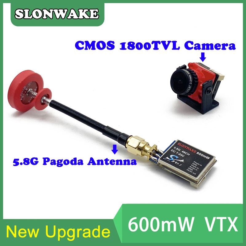Listo para usar 5,8G 48CH 600m - Fpv Drone Frame reseña y precio