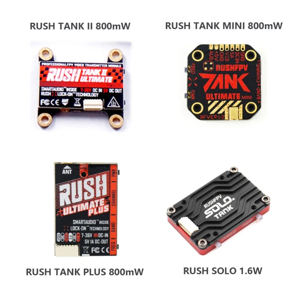 Transmisor de Video RUSH TANK  - Fpv Drone Frame reseña y precio