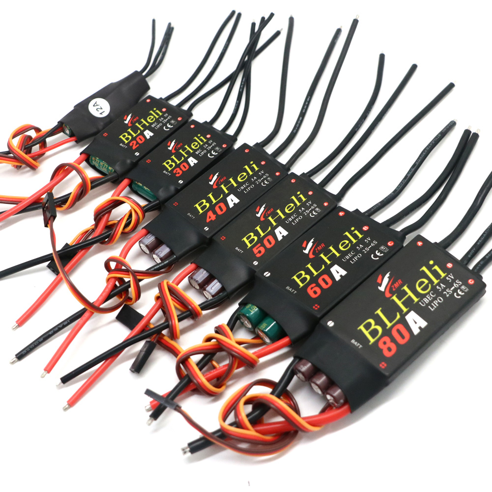 BLHeli sin escobillas ESC 80A  - Fpv Drone Quadcopter reseña y precio